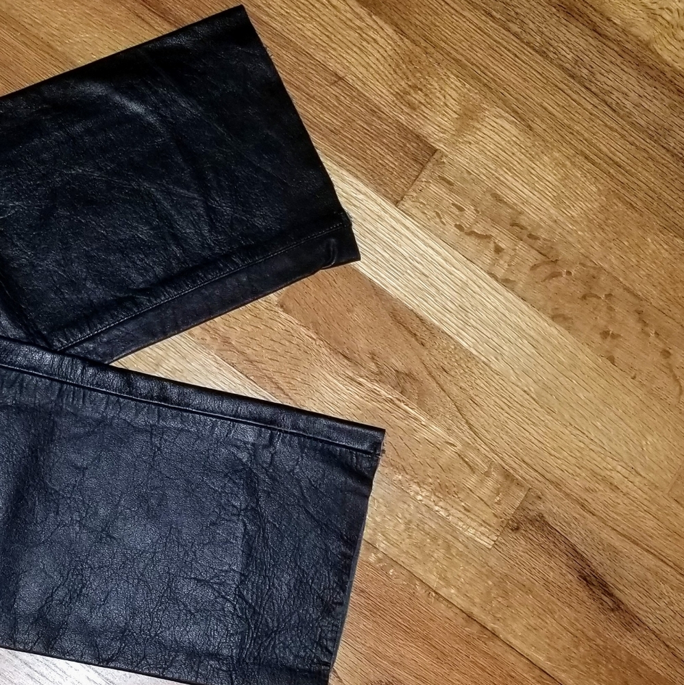 Vintage Leather (Levi's ?) Unisex Pants - Picture 6 of 16